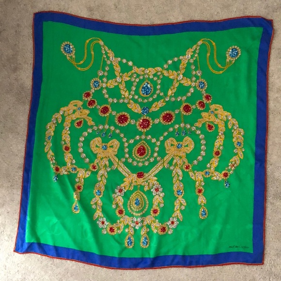 CARTIER Silk scarf - Authentic